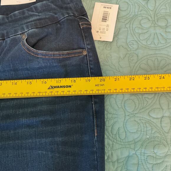 Westbound Womens The High Rise Skinny Jeans Dark Wash 16 Regular NWT - Picture 14 of 16